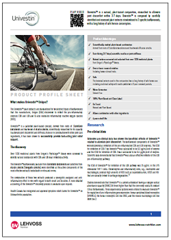 Univestin Product Profile Sheet